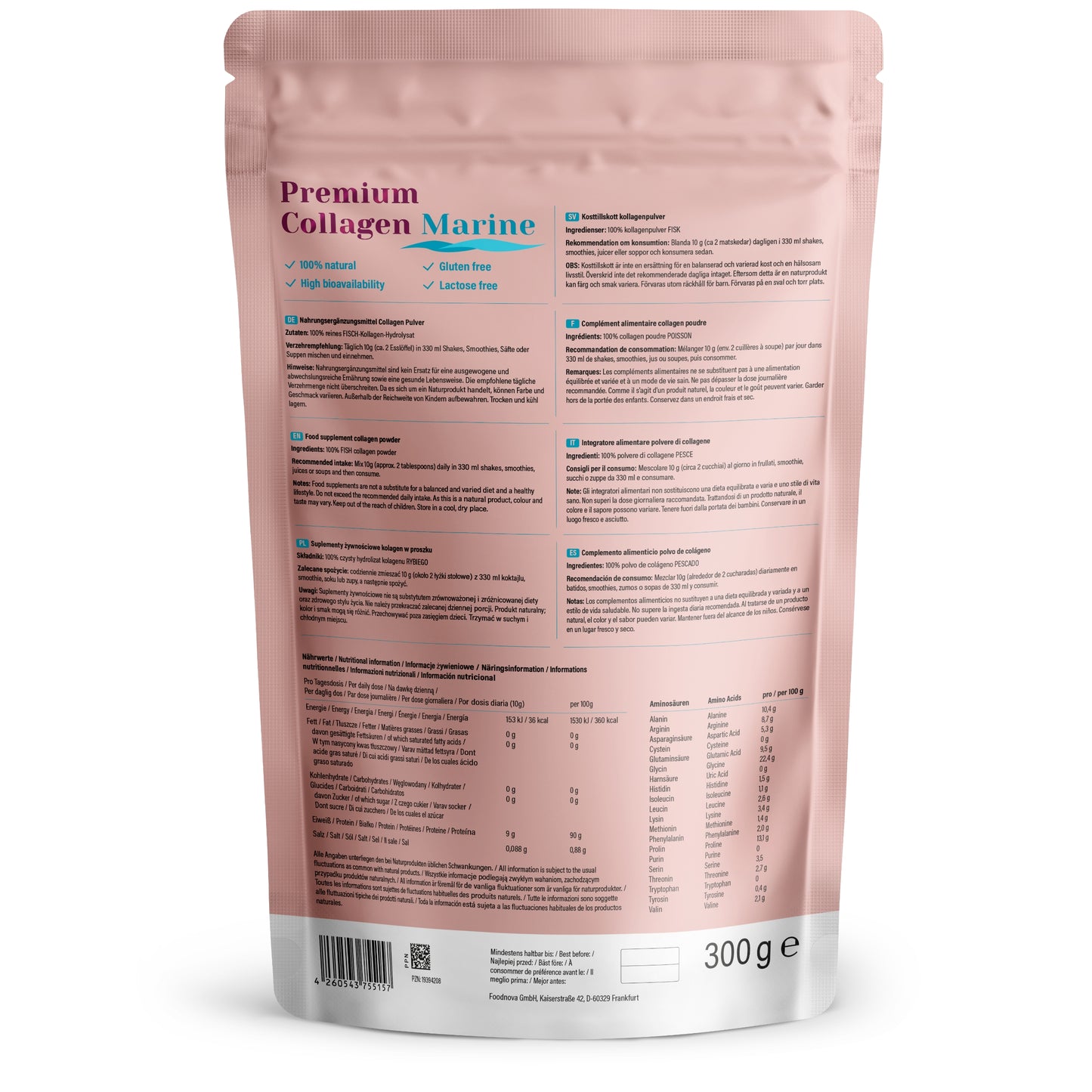 Collagen Pulver Marine