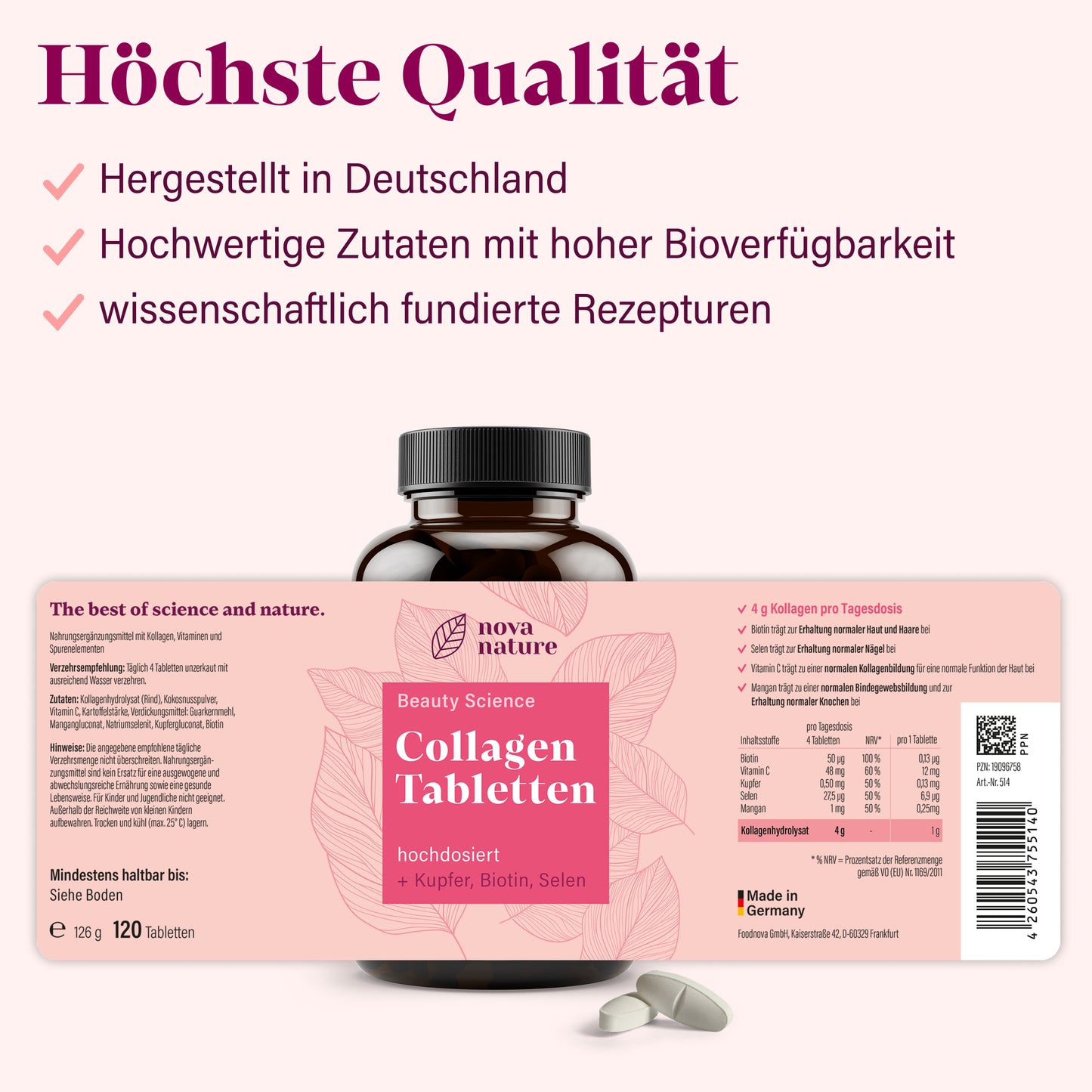 Collagen Tabletten
