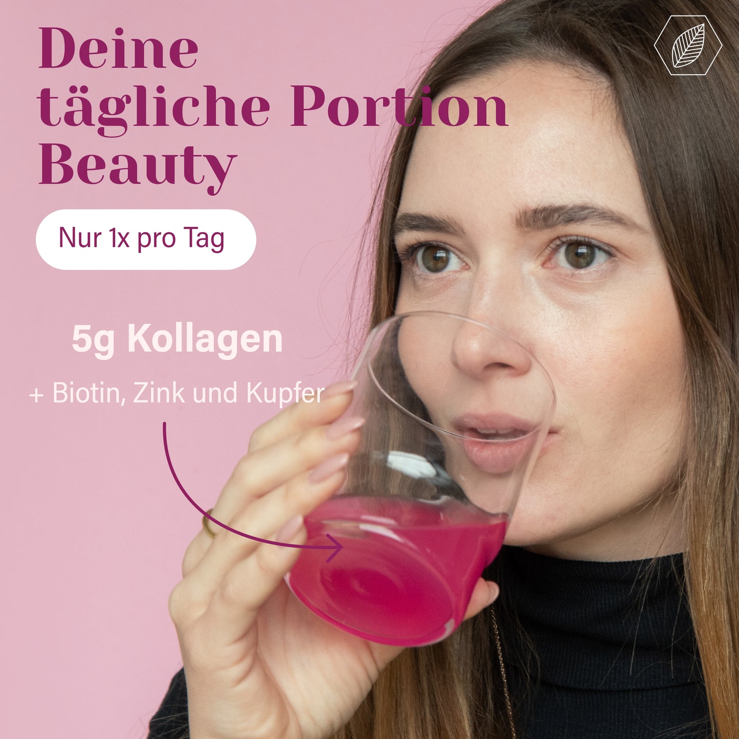 Collagen Drink Himbeere