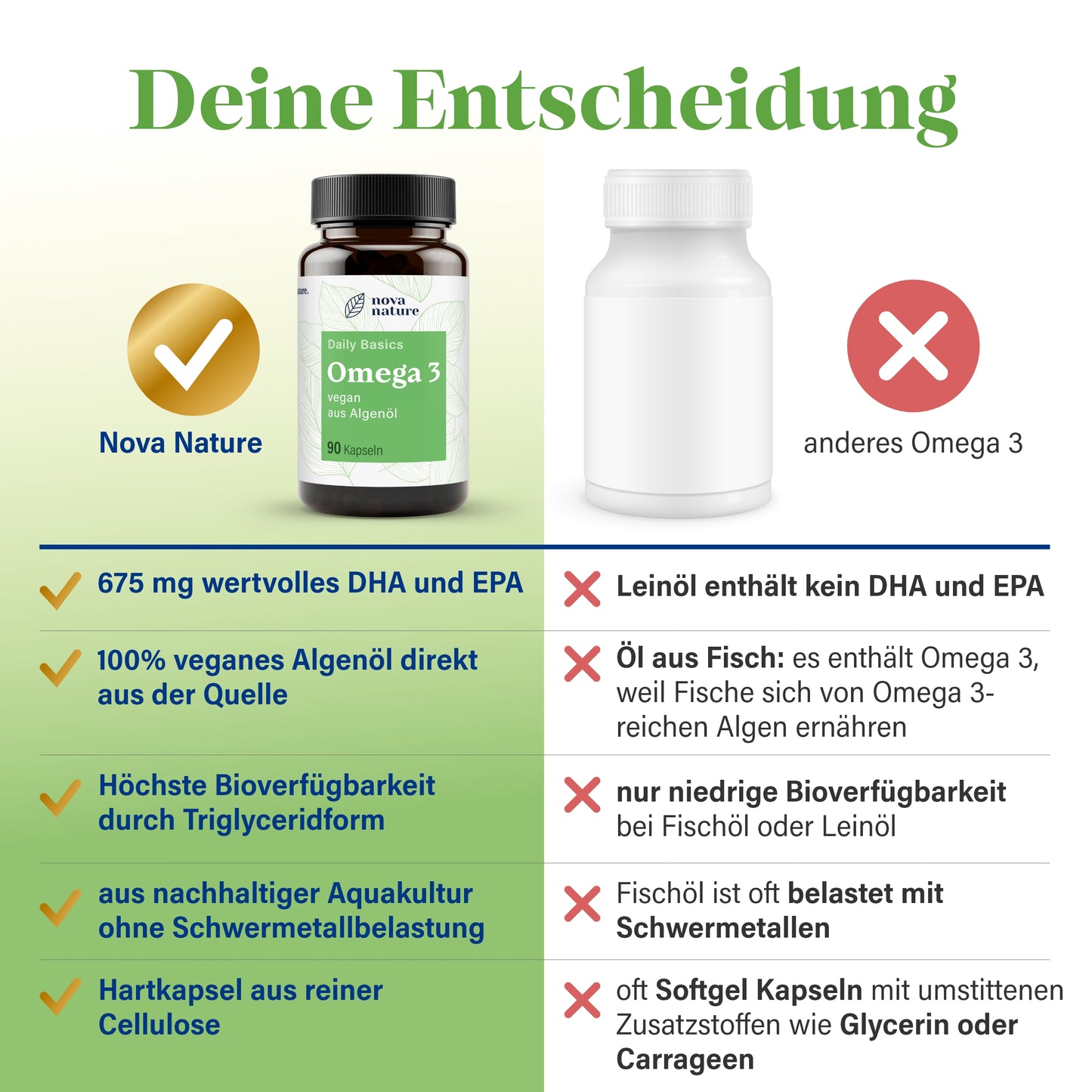 Omega 3 vegan