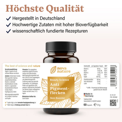 Anti-Pigmentflecken Kapseln